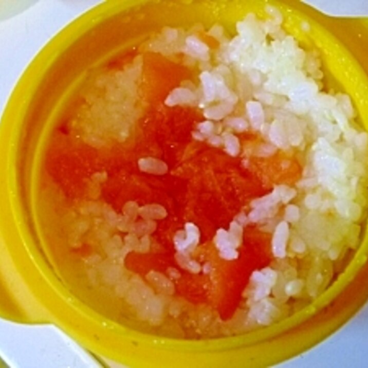 離乳食 パクパク期 風邪の時にも トマト粥 レシピ 作り方 By Nozayomi 楽天レシピ 離乳食 パクパク期 風邪の時にも トマト粥 レシピ 作り方 By Nozayomi 楽天レシピ